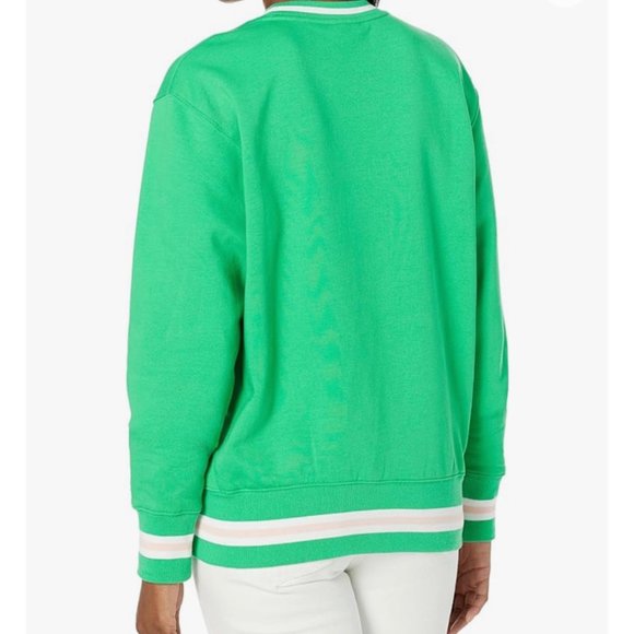 Champion Fleece Track Suit Crew Neck Sweats Green Track Suit Womens Medium - Picture 3 of 7